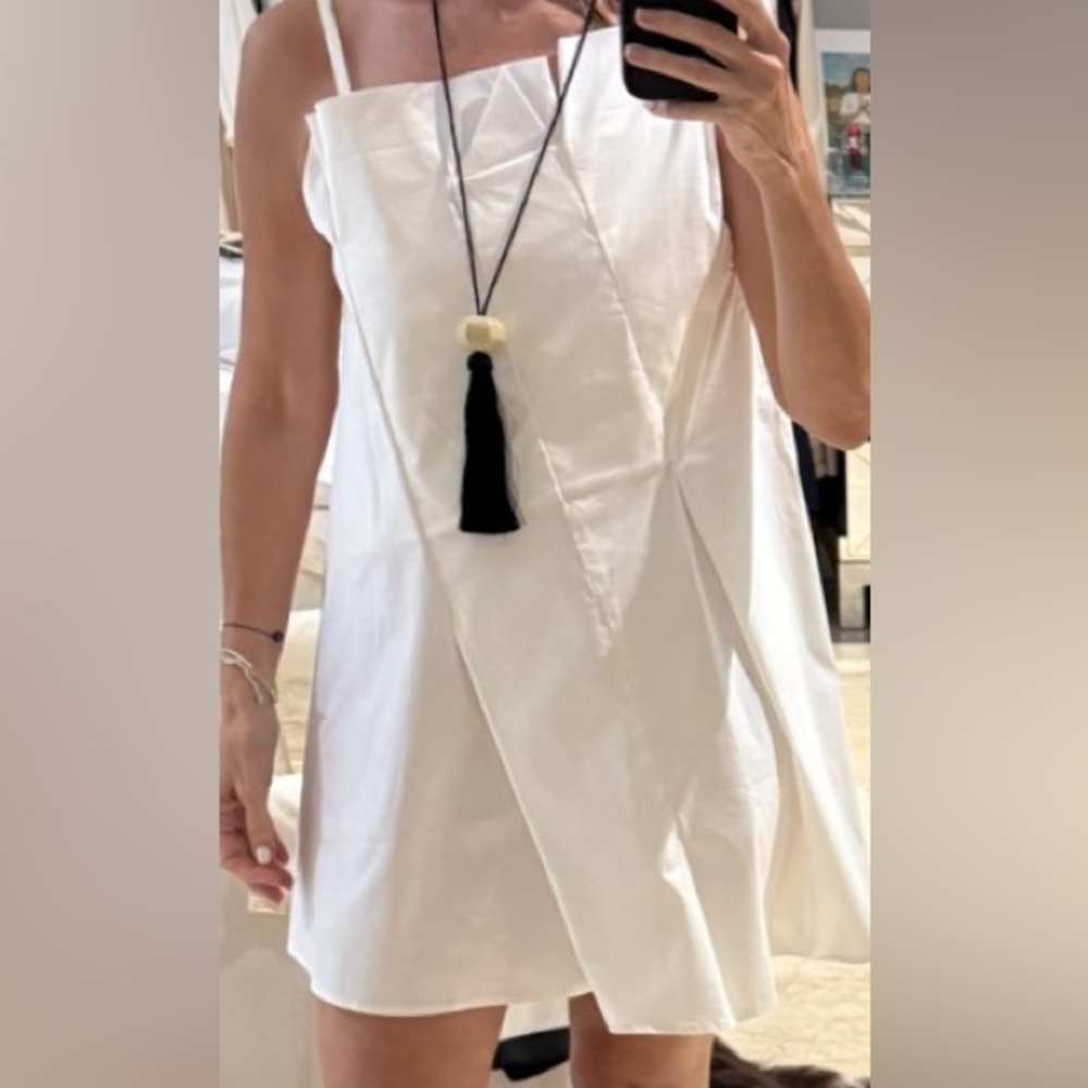 Elegant White Pleated top